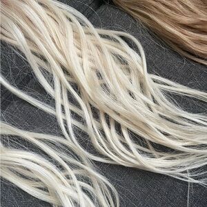 Scandinavian Slavic Blonde Natural Hair Extensions